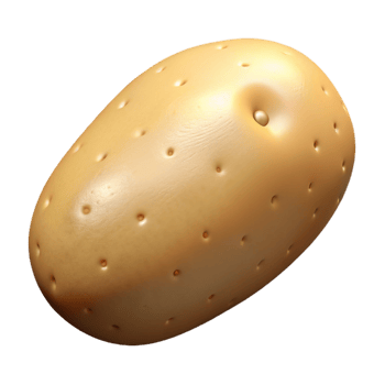 serene creative One potato genuine png
