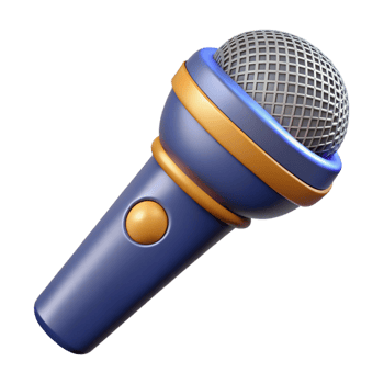 stunning rustic A microphone, classic design, detailed png