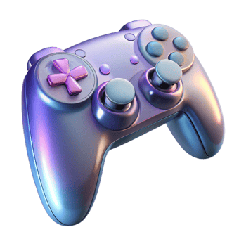 impressive creative A gaming controller, modern design, premium png