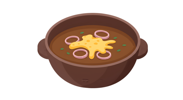 Pixel Art Illustration Of Brown Soup In A Pot png