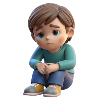 impressive rustic Lonely child feeling isolated exclusive png