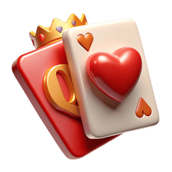 wonderful creative A single playing card, the Queen of Hearts, original png