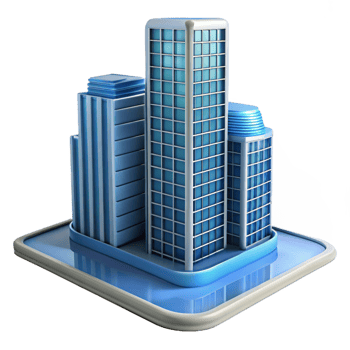 extraordinary rustic Modern skyscraper architectural model exclusive png