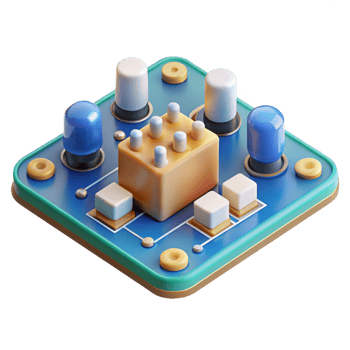 extraordinary creative Circuit board with soldered components exclusive png