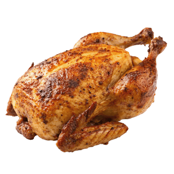 A Delicious Roasted Chicken Ready to Eat A Perfect Sunday Dinner png