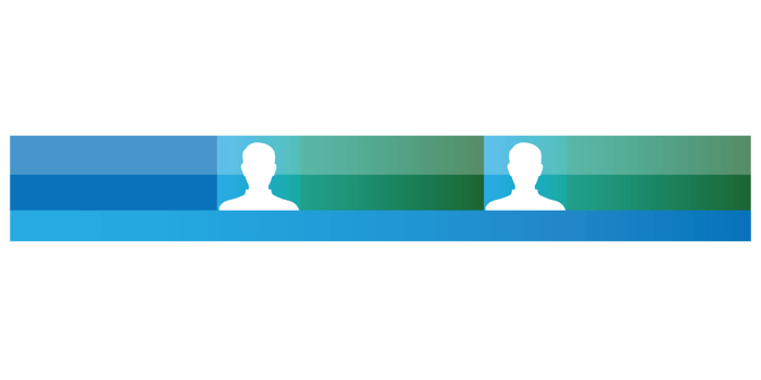 Minimal Flat Lower Third on a Transparent Background png