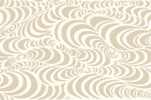 A beige and white abstract background with wavy lines vector