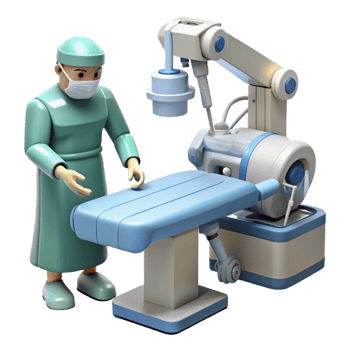 wonderful rustic A Robotic Surgeon Performing a Delicate premium png