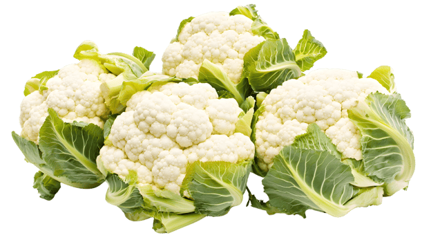 Fresh Cauliflower Heads Closeup Vegetable Photo Healthy Food Ingredient Vegan Diet png
