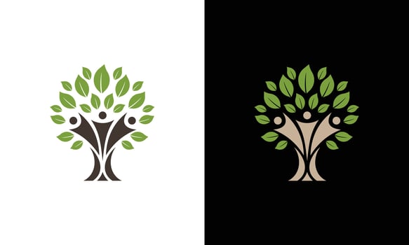 People Tree Logo vector