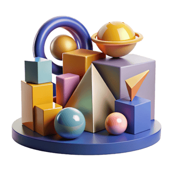 beautiful classic A Collection of Geometric Primitives high resolution png