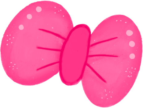 Pink Bow Charm png