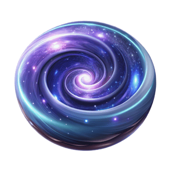 dramatic abstract A Swirling Vortex of Cosmic Dust genuine png