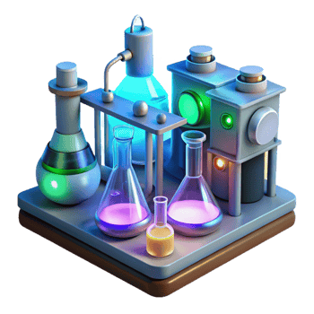wonderful traditional A High Tech Laboratory Filled with detailed png