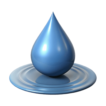 wonderful creative Raindrop Falling on Still genuine png