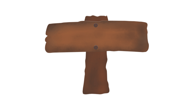 Signage, wood, directions. Wood texture. wooden sign on a transparent background png