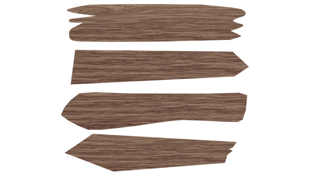 wooden board with different shapes and sizes png