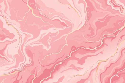Premium pink marble seamless background vector