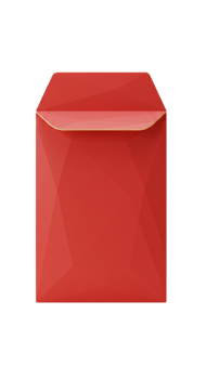 Red Gift Envelope On Transparent Background png