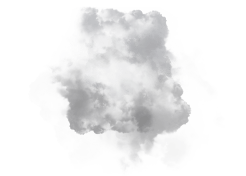 cloud smog or air spreading on transparency background png