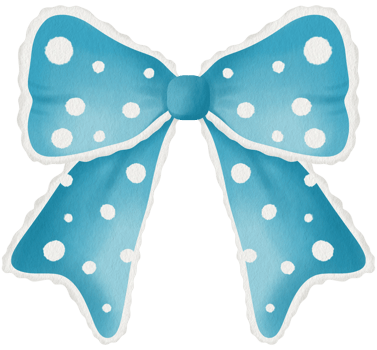 Blue Polka Dot Bow Clipart Fun and Whimsical Design with Fluffy Edges Aqua Bow with White Dots Polka Dot Ribbon png