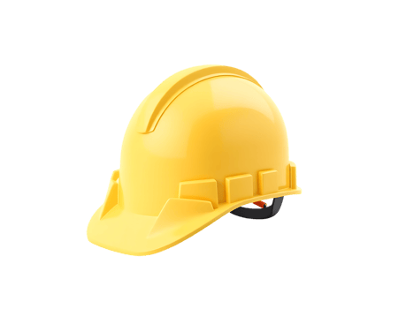 Yellow Construction Hard Hat png