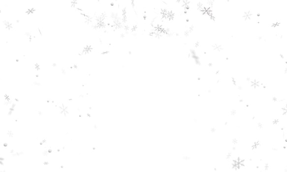 snowflakes on a transparent background png