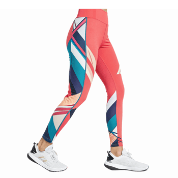 Stylish Womens Athletic Leggings with Geometric Patterns for Fitness and Active Wear png