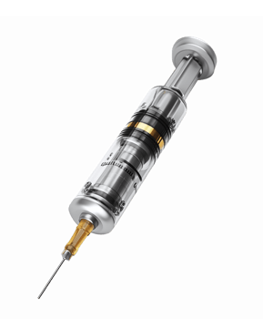 Realistic Syringe with Needle for Medical and Healthcare Applications on Transparent Background png
