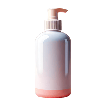 Gradient Bottle with Pump for Liquid Products png