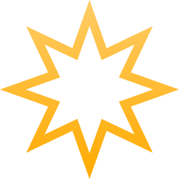 Yellow line sparkle star png