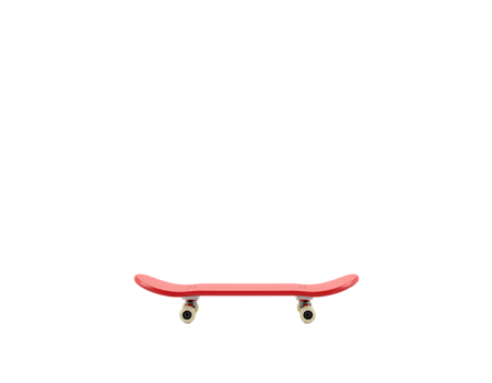 Red Skateboard Isolated on Transparent Background png