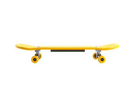 Yellow Skateboard Isolated png