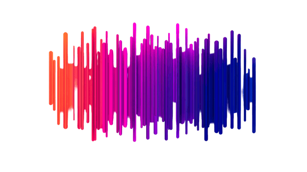Gradient of Colorful Vertical Lines Background, Cut Out Transparent png