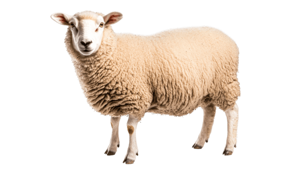 White Sheep, Farm Animal, Ovis Aries, Mammal, Wool, Animal, Cut Out Transparent png