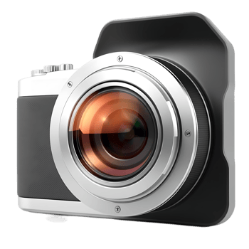 Modern Digital Camera with Lens png
