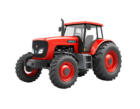 Red Tractor in Field png