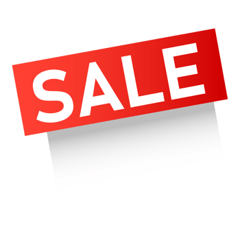 Red Sale Sticker Banner png