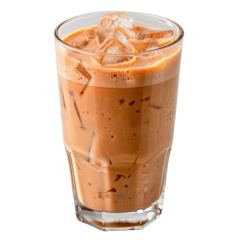 Refreshing iced beverage with ice cubes in a clear glass for summer enjoyment or relaxation png