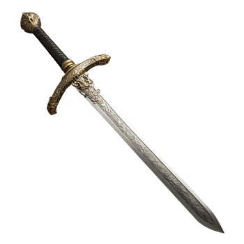 A sword with on a transparent background png