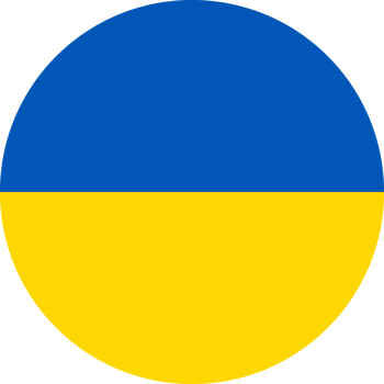 Ukraine Flag Round Icon png