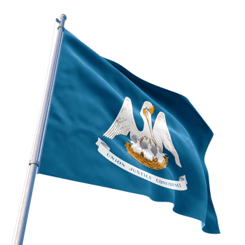 The flag of louisiana png
