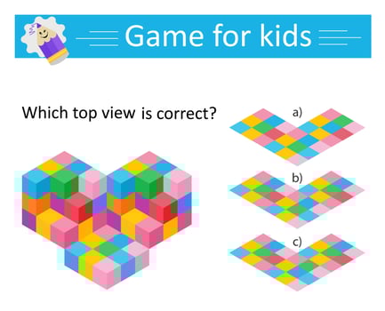 Game for kids vector