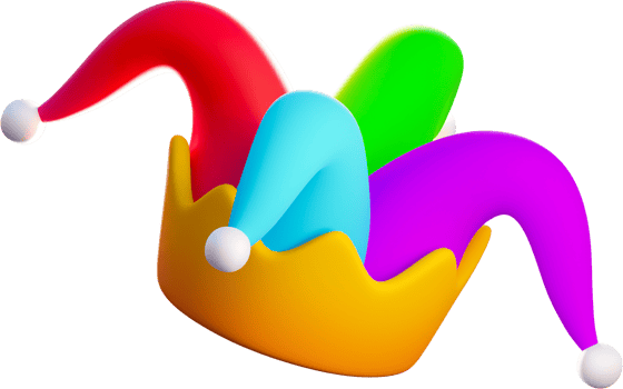 Cartoon Jester Hat png