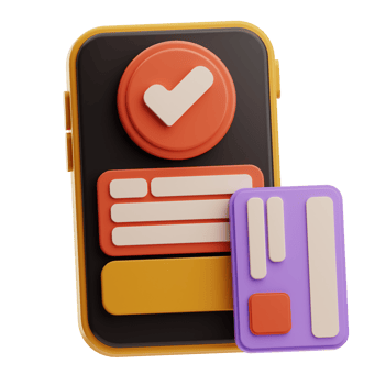 3D Illustration of Payment Interface png