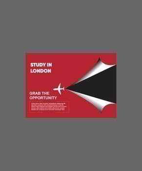 education service travels post design vector