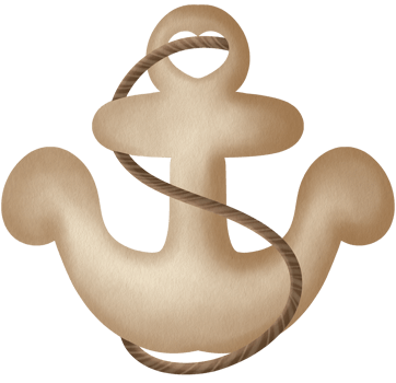 Cute Anchor ,Cartoon Anchor,Nautical Anchor png