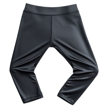 Unisex Sports Leggings with Moisture-Wicking Fabric Isolated on Transparent Background png