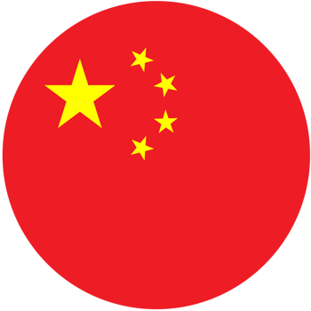China flag round icon png