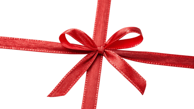 Christmas Decor Satin Ribbon png